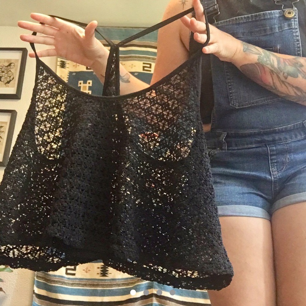 Tank - sheer over shirt Victoria’s Secret